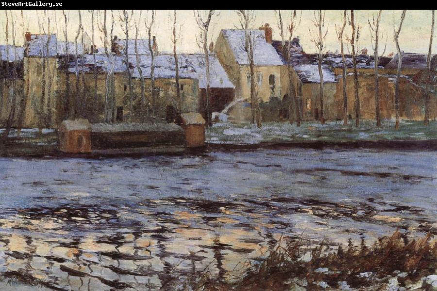 Maurice cullen Winter at Moret